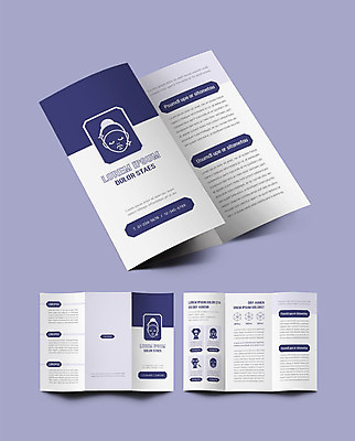 템플릿 ZIP 얼굴 리플렛 팜플렛 사람없음 보라색 성형수술 성형외과 시술 진저맨 인디자인 INDD 이미지템플릿 컬러 병원 신체부위 수술 진저쿠키 파일형식