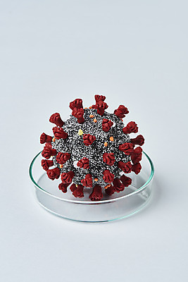 포토 JPG 스튜디오촬영 과학 의학 실내 건강 사람없음 약 모형 바이러스 질병 흰배경 백신 전염병 코로나바이러스 델타변이바이러스 국내포토 백그라운드 내부 흰색 파일형식