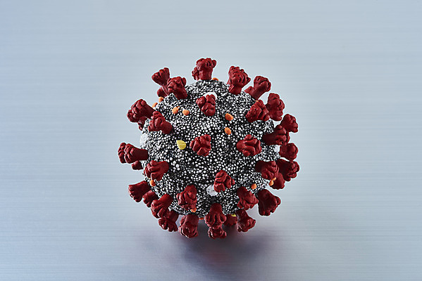 포토 JPG 스튜디오촬영 과학 의학 회색배경 실내 건강 사람없음 약 모형 바이러스 질병 백신 전염병 코로나바이러스 델타변이바이러스 국내포토 백그라운드 내부 회색 파일형식