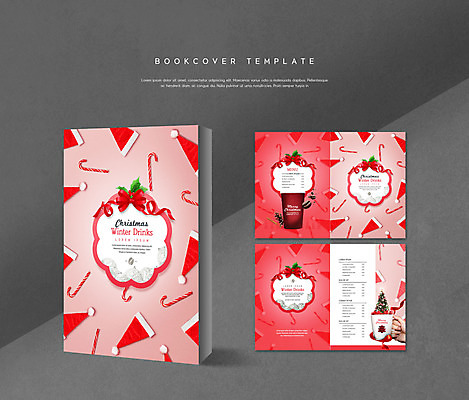 PSD 템플릿 표지디자인 북디자인 손 출판디자인 표지 ZIP 내지 커피 음료 리플렛 크리스마스장식 크리스마스 북커버 산타모자 지팡이 한손 들기 팜플렛 신체부위 컵 빨간색 원두 테이크아웃컵 이미지템플릿 모자_잡화 식기 기념일 컬러 모션 사람 파일형식
