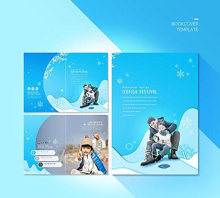 전신 PSD 템플릿 표지디자인 북디자인 출판디자인 여자 표지 남자 ZIP 내지 어린이 리플렛 북커버 낚시 어류 사람 소녀 소년 팜플렛 여러명 성인 30대 파란색 한국인 눈 잡기 얼음낚시 이미지템플릿 자연요소 컬러 다수 모션 레저 날씨 동양인 장년 수중동물 파일형식