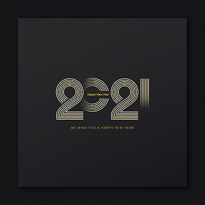 일러스트 새해 타이포그라피 사람없음 숫자 검은색 새해인사 해피뉴이어 2021년 신축년 국내일러스트 AI파일 문자 컬러 인사 연도 파일형식 벡터