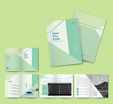 템플릿 ZIP 리플렛 자연 산 팜플렛 사람없음 연두색 자연보호 그린에너지 친환경 태양에너지 집열판 재생에너지 인디자인 INDD 이미지템플릿 초록색 환경 에너지 보호 생태계 파일형식