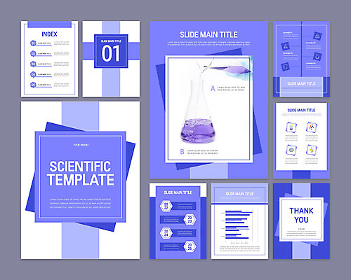 템플릿 과학 비즈니스 그래프 실험기구 실험 사람없음 세트 약 보라색 PPT 프레젠테이션 문서템플릿 비커 9P 이미지템플릿 컬러 의학 파일형식