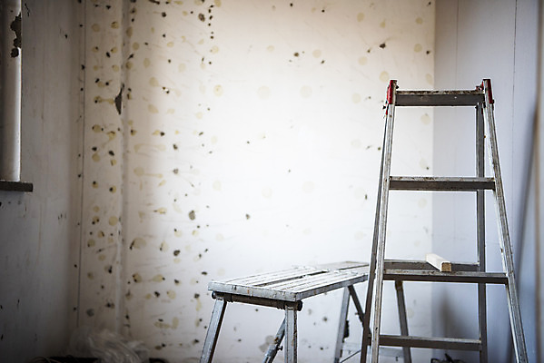 포토 JPG 벽 사다리 실내 공사 사람없음 인테리어 건설현장 베이지색 보수공사 리모델링 국내포토 디자인 컬러 건설업 내부 도구 파일형식