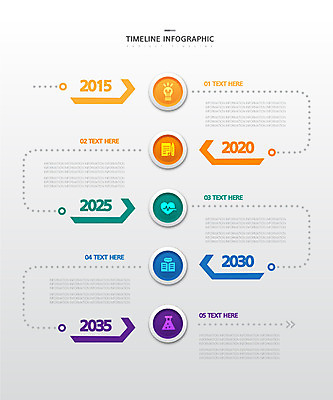 화살표 일러스트 사람없음 책 컬러풀 인포그래픽 하트 플라스크 연혁 순서 전구모양 타임라인 국내일러스트 AI파일 모양 컬러 전구 실험기구 파일형식 벡터