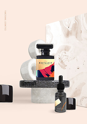 PSD 편집이미지 사람없음 뷰티 화장품 대리석 스킨케어 베이지색 입체도형 이미지편집 도형 컬러 재료 입체 파일형식