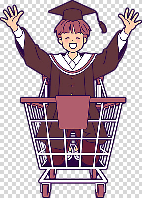 전신 편집 편집이미지 학생 남자 학사모 졸업 청소년 졸업생 선물 한명 누끼 사람 이벤트 쇼핑 갈색 세일 카트 쇼핑카 만세 축하 졸업가운 즐거움 PNG 남자한명만 편집소스 모자_잡화 1 교육 감정 컬러 컨셉 모션 가운 남자만 파일형식