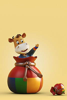 PSD 편집 편집이미지 한마리 새해 복주머니 사람없음 3D 손들기 소띠 소 한복 디지털합성 소캐릭터 베이지색 편집소스 2021년 신축년 편집3D 1 한국전통 컬러 동물캐릭터 포유류 모션 전통소품 십이지신 전통의상 연도 파일형식