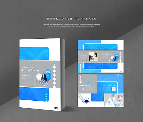 PSD 템플릿 표지디자인 북디자인 출판디자인 여자 표지 남자 ZIP 내지 어린이 리플렛 북커버 의학 마스크 들기 사람 소녀 팜플렛 상반신 성인 세명 30대 파란색 약 한국인 의료진 의사 연구원 스포이트 핀셋 백신 코로나바이러스 방역복 백신개발 델타변이바이러스 이미지템플릿 직업 옷 컬러 모션 동양인 장년 도구 바이러스 개발 방역 피펫 파일형식