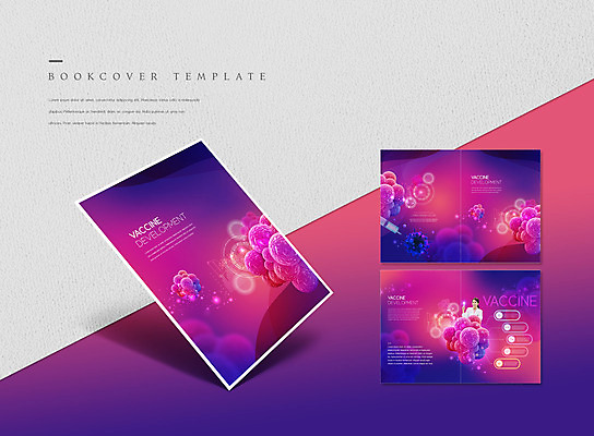 PSD 템플릿 표지디자인 북디자인 출판디자인 여자 표지 ZIP 내지 리플렛 북커버 주사기 한명 사람 손짓 팜플렛 상반신 성인 앞모습 30대 보라색 한국인 의사 백신 성인여자한명만 코로나바이러스 백신개발 델타변이바이러스 이미지템플릿 1 뷰포인트 컬러 의학 의료기기 모션 동양인 장년 의료진 바이러스 개발 여자한명만 성인여자만 파일형식