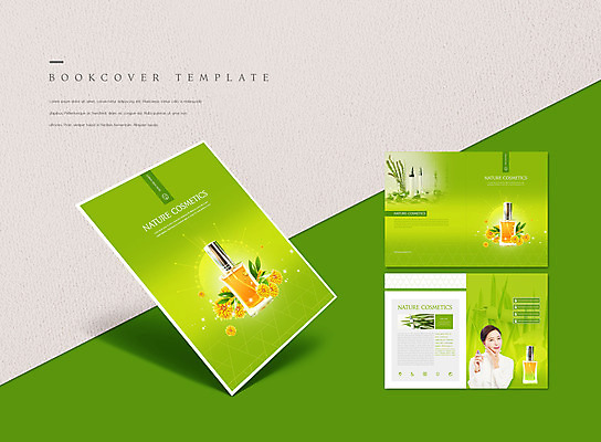 PSD 템플릿 표지디자인 북디자인 출판디자인 여자 표지 꽃 ZIP 내지 리플렛 중년 50대 북커버 나뭇잎 한명 들기 사람 팜플렛 초록색 뷰티 화장품 한국인 바르기 자연주의 천연화장품 의료성형뷰티 중년여자한명만 이미지템플릿 식물 1 컬러 잎 모션 동양인 성인 여자한명만 중년여자만 파일형식