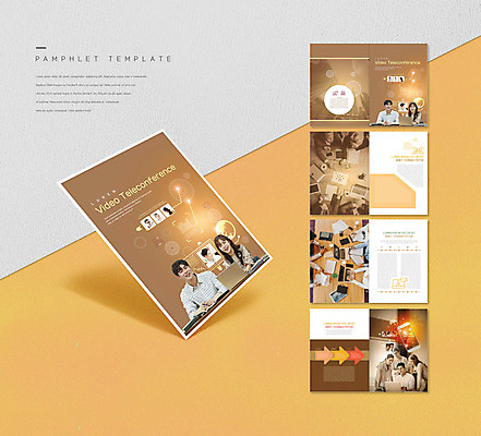 서양인 외국인 템플릿 여자 남자 ZIP 리플렛 회의 사람 팜플렛 여러명 상반신 20대 성인 30대 노트북 태블릿 갈색 한국인 화상통화 성인만 인디자인 INDD 이미지템플릿 컬러 다수 비즈니스 동양인 인종 청년 장년 전자제품 스마트기기 통화 파일형식