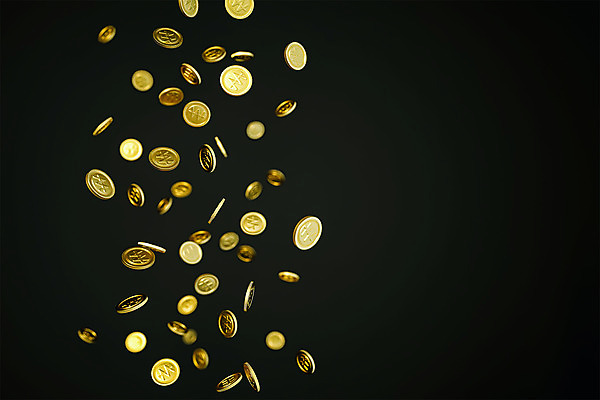PSD 편집 편집이미지 백그라운드 사람없음 3D소스 3D 동전 검은색 떨어짐 디지털합성 금화 편집소스 편집3D 컬러 컨셉 돈 황금 파일형식