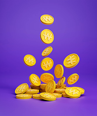 PSD 편집 편집이미지 백그라운드 사람없음 3D소스 3D 보라색 동전 떨어짐 디지털합성 금화 편집소스 편집3D 컬러 컨셉 돈 황금 파일형식