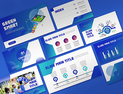 서양인 템플릿 여자 교육 남자 어린이 비즈니스 그래프 들기 소녀 소년 여러명 상반신 파란색 세트 재활용 쓰레기 PPT 프레젠테이션 문서템플릿 분리수거 재생에너지 어린이만 애니형PPT 9P 이미지템플릿 외국인 컬러 다수 모션 사람 에너지 친환경 파일형식