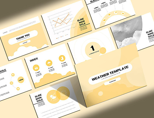 구름 템플릿 우산 비즈니스 그래프 사람없음 세트 태양 노란색 환경 비 PPT 프레젠테이션 문서템플릿 태풍 기후변화 애니형PPT 9P 이미지템플릿 자연요소 컬러 날씨 변화 자연재해 파일형식