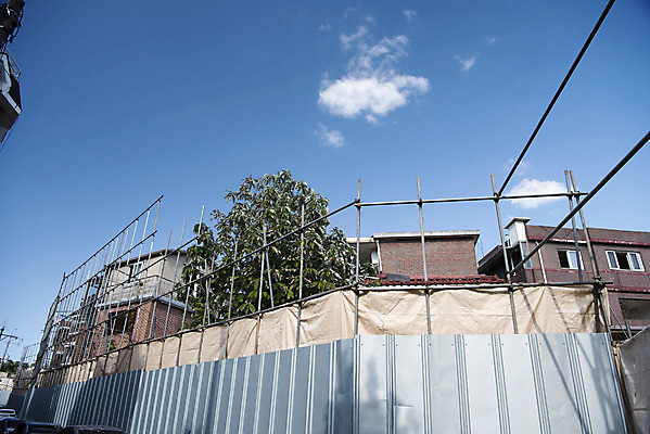 포토 JPG 주간 건축 주택 사람없음 야외 도시 폐허 리모델링 재개발 주택공사현장 국내포토 자연요소 건물 건설현장 파일형식