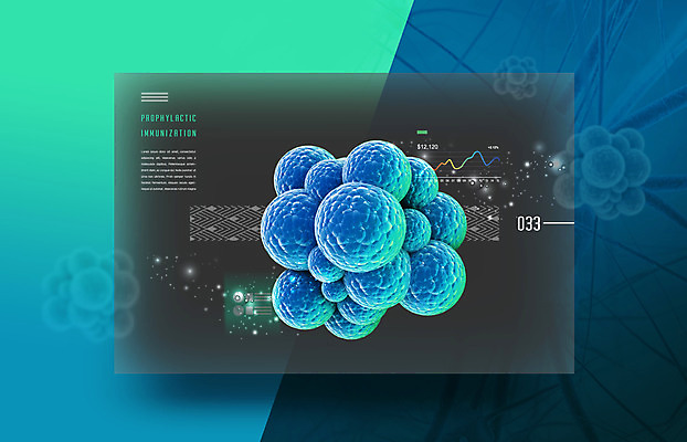 PSD 편집이미지 의학 세포 사람없음 파란색 질병 민트색 바이오 백신 전염병 코로나바이러스 백신개발 델타변이바이러스 이미지편집 컬러 바이러스 개발 파일형식