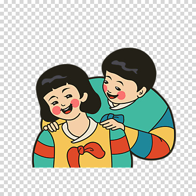 편집이미지 부부 여자 명절 남자 웃음 누끼 사람 상반신 성인 두명 설날 추석 화목 마사지 한복 카툰스타일 PNG 성인만 편집소스 한국전통 전통 커플 기념일 컨셉 표정 전통의상 파일형식