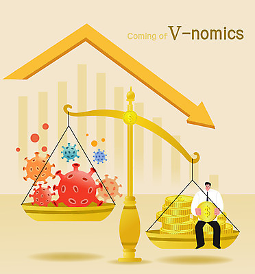 전신 남자 화살표 돈 일러스트 비즈니스 그래프 한명 들기 앉기 성인 노란색 달러 동전 바이러스 균형 하락 사회이슈 양팔저울 경제불황 성인남자한명만 브이노믹스 국내일러스트 AI파일 1 컬러 컨셉 모션 저울 사람 경제 재산 불황 남자한명만 성인남자만 파일형식 벡터