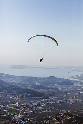 포토 JPG 주간 바다 섬 사람없음 야외 충청남도 패러글라이딩 서해 국내포토 자연요소 스포츠 충청도 파일형식