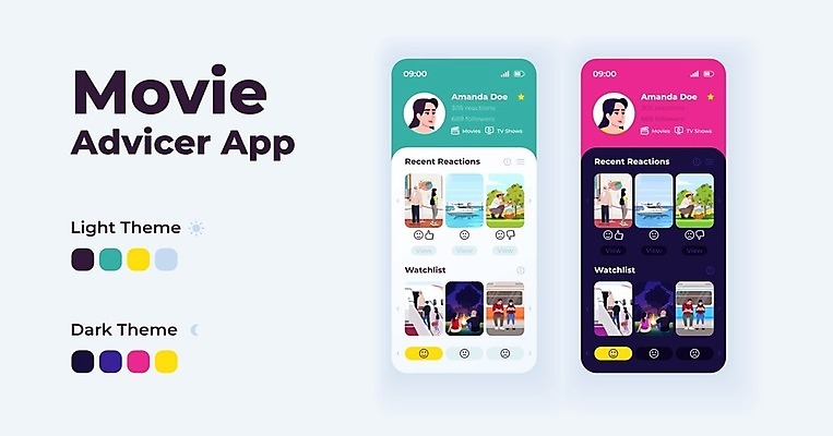 EPS 해외이미지 전신 배너템플릿 여자 남자 웹템플릿 디자인시안 모바일 사람 여러명 상반신 성인 스마트폰 세트 영화 서비스 모바일템플릿 모바일웹 추천 UI 소셜네트워크 소셜미디어 인터페이스 웹배너 성인만 모바일앱 SNS배너 모바일페이지 이미지템플릿 템플릿 배너 다수 문화예술 핸드폰 스마트기기 페이지 파일형식 벡터