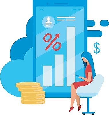 EPS 해외이미지 여자 돈 일러스트 모바일 한명 앉기 성인 파란색 스마트폰 퍼센트 모바일뱅킹 주식거래 성인여자한명만 해외일러스트 1 컬러 모션 사람 핸드폰 스마트기기 거래 특수기호 재산 주식 뱅킹 여자한명만 성인여자만 파일형식 벡터