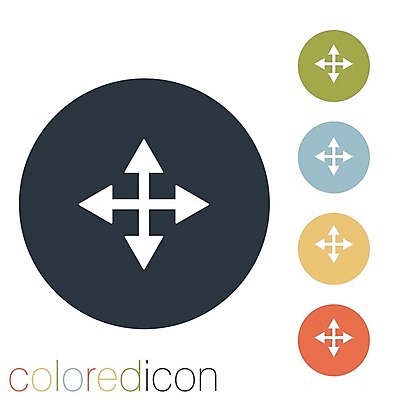 EPS 해외이미지 화살표 일러스트 비즈니스 사람없음 픽토그램 원형 심볼 해외202004 해외일러스트 도형 파일형식 벡터