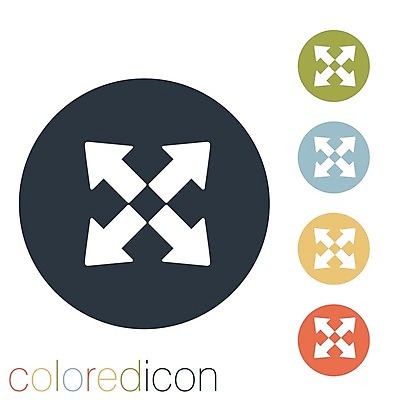 EPS 해외이미지 화살표 일러스트 비즈니스 사람없음 픽토그램 원형 심볼 해외202004 해외일러스트 도형 파일형식 벡터