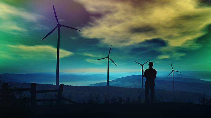 포토 JPG 해외이미지 전신 라이프스타일 남자 실루엣 자연 하늘 휴식 한명 서기 성인 일출 그린에너지 풍력에너지 성인남자한명만 해외202004 해외포토 1 컨셉 모션 촬영기법 사람 생활 노을 에너지 생태계 남자한명만 성인남자만 파일형식