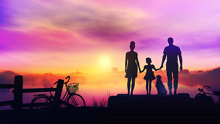 포토 JPG 해외이미지 전신 한마리 라이프스타일 여자 남자 실루엣 호수 어린이 여행 가족 자연 휴가 휴식 서기 성인 세명 일출 손잡기 자전거 일몰 산책 개 해외202004 해외포토 1 컨셉 포유류 관계 모션 촬영기법 사람 생활 노을 바이크 생태계 파일형식