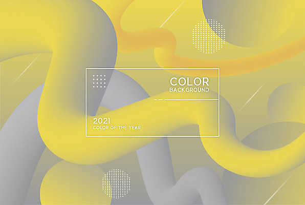 백그라운드 일러스트 사람없음 노란색 회색 패턴백그라운드 입체 기하학 2021년 트렌드컬러 얼티메이트그레이 일루미네이팅 국내일러스트 AI파일 컬러 무늬 패턴 연도 파일형식 벡터 트랜드컬러