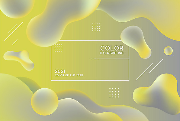 백그라운드 일러스트 사람없음 노란색 회색 패턴백그라운드 입체 기하학 2021년 트렌드컬러 얼티메이트그레이 일루미네이팅 국내일러스트 AI파일 컬러 무늬 패턴 연도 파일형식 벡터 트랜드컬러