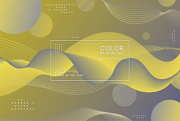 백그라운드 일러스트 사람없음 노란색 회색 패턴백그라운드 원형 그라데이션 기하학 2021년 트렌드컬러 얼티메이트그레이 일루미네이팅 국내일러스트 AI파일 도형 컬러 무늬 패턴 연도 파일형식 벡터 트랜드컬러