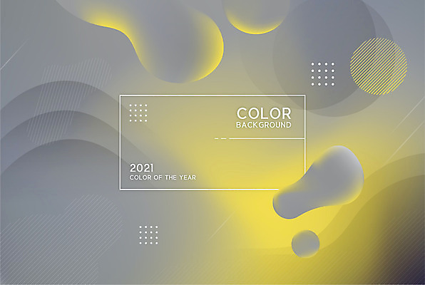 백그라운드 일러스트 사람없음 노란색 회색 패턴백그라운드 입체 그라데이션 기하학 2021년 트렌드컬러 얼티메이트그레이 일루미네이팅 국내일러스트 AI파일 컬러 무늬 패턴 연도 파일형식 벡터 트랜드컬러