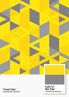 백그라운드 일러스트 사람없음 노란색 유행 회색 패턴백그라운드 기하학 지오메트릭 2021년 트렌드컬러 얼티메이트그레이 일루미네이팅 국내일러스트 AI파일 컬러 무늬 패턴 연도 파일형식 벡터 트랜드컬러