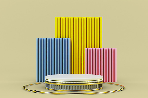 PSD 편집 편집이미지 사람없음 인테리어 노란색 3D 회색 디지털합성 포디움 편집소스 2021년 트렌드컬러 얼티메이트그레이 일루미네이팅 편집3D 디자인 컬러 무대 연도 파일형식 트랜드컬러