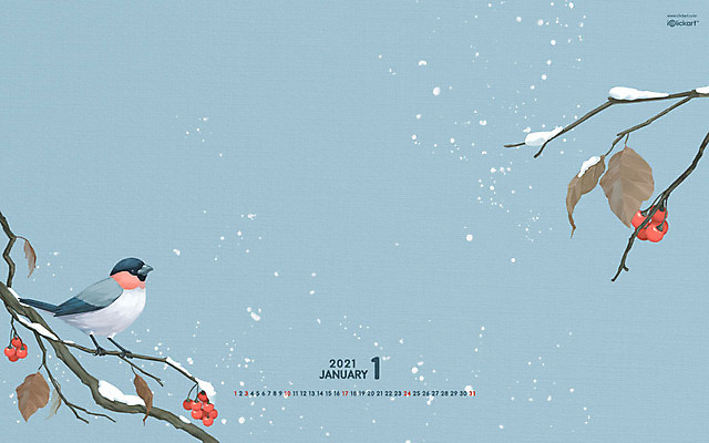 JPG 월페이퍼 바탕화면 1월 날짜 파일형식