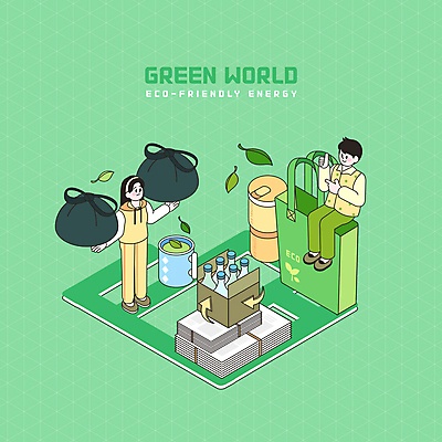 전신 PSD 여자 남자 일러스트 서기 들기 앉기 성인 두명 초록색 자연보호 그린캠페인 머그컵 최고 친환경 분리수거 에코백 텀블러 성인만 제로웨이스트 국내일러스트 캠페인 컬러 가방 모션 자연 사람 컵 환경 보호 사회이슈 에코 파일형식
