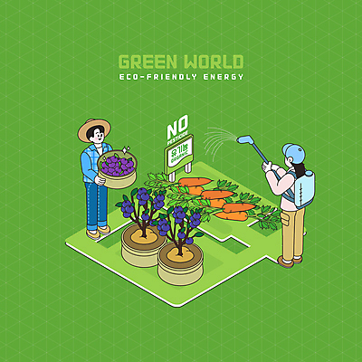 PSD 여자 남자 일러스트 서기 들기 성인 두명 초록색 자연보호 농사 그린캠페인 당근 팻말 농부 뿌리기 친환경 유기농 블루베리 무농약 성인만 국내일러스트 직업 웰빙 캠페인 컬러 농업 과일 모션 자연 뿌리채소 프레임 사람 환경 보호 파일형식