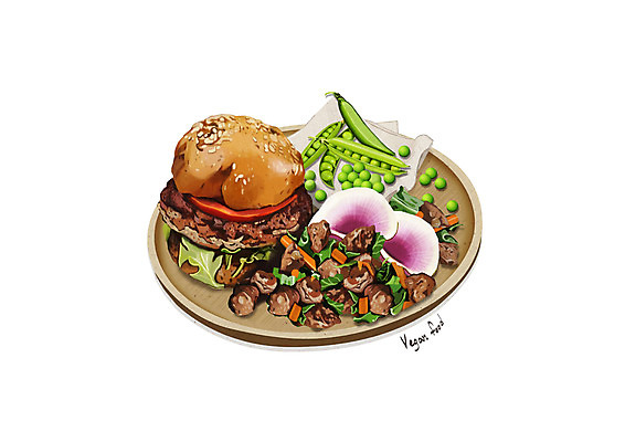 PSD 접시 토마토 채소 일러스트 콩 사람없음 당근 햄버거 완두콩 채식 나무접시 콩고기 비건음식 국내일러스트 식기 음식 곡류 뿌리채소 패스트푸드 파일형식 베지푸드 비건