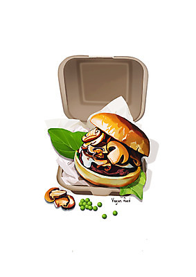 PSD 일러스트 콩 사람없음 버섯 종이상자 완두콩 채식 콩고기 비건음식 국내일러스트 음식 곡류 상자 파일형식 베지푸드 비건