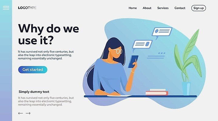 EPS 해외이미지 여자 일러스트 모바일 한명 들기 사람 상반신 성인 스마트폰 업무 성인여자한명만 언택트 온택트 해외일러스트 1 모션 핸드폰 스마트기기 작업 여자한명만 성인여자만 파일형식 벡터