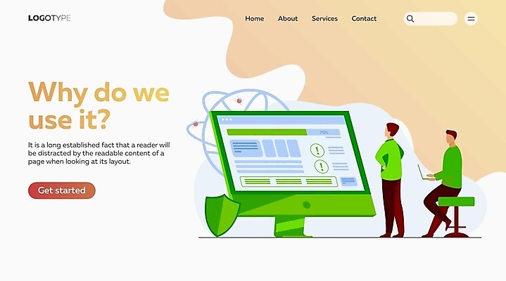 EPS 해외이미지 전신 남자 일러스트 비즈니스 모바일 서기 들기 앉기 성인 두명 컴퓨터 모니터 어플리케이션 보안 방패 소프트웨어 프로그래머 성인남자만 언택트 온택트 랜선라이프 해외일러스트 직업 라이프스타일 모션 안전 사람 전자제품 남자만 성인만 파일형식 벡터