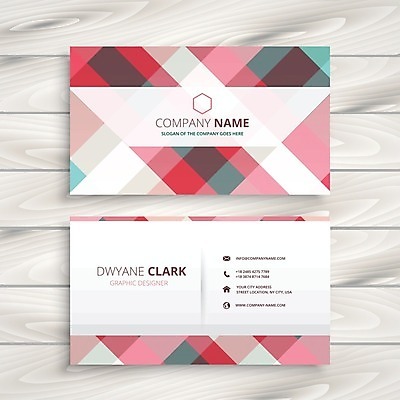 EPS 해외이미지 템플릿 비즈니스 명함 사람없음 컬러풀 해외일러스트 컬러 파일형식 벡터