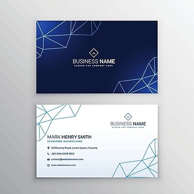 EPS 해외이미지 템플릿 비즈니스 명함 사람없음 파란색 해외일러스트 컬러 파일형식 벡터