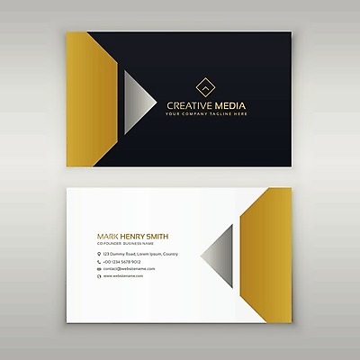 EPS 해외이미지 템플릿 비즈니스 명함 사람없음 검은색 해외일러스트 컬러 파일형식 벡터