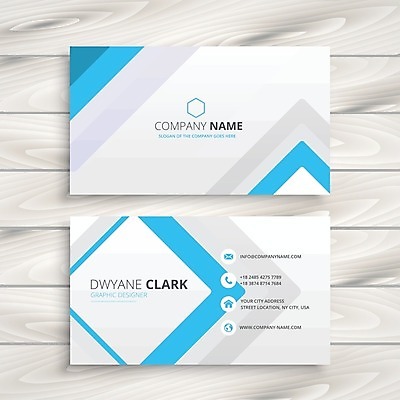 EPS 해외이미지 템플릿 하늘색 비즈니스 명함 사람없음 회색 해외일러스트 컬러 파란색 파일형식 벡터