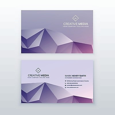 EPS 해외이미지 템플릿 비즈니스 명함 사람없음 보라색 해외일러스트 컬러 파일형식 벡터